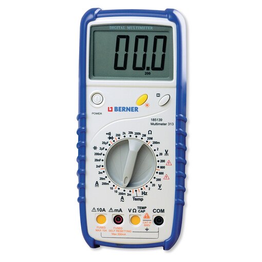 Digitalni multimetar s pokazateljem temperature 600 V